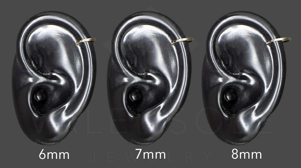 Minimal Glossy Hoop Earrings Gold Color Tiny Cartilage Earrings Piercing  Accessory Trendy Small Huggie Female Hoops For Men - Hoop Earrings -  AliExpress